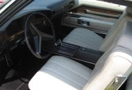 Original white leather interior. Does have some cracks in the seats and dashboard from age. It has no headliner and the exterior paint is bubbling in certain areas. Includes power steering, windows, locks, and brakes.